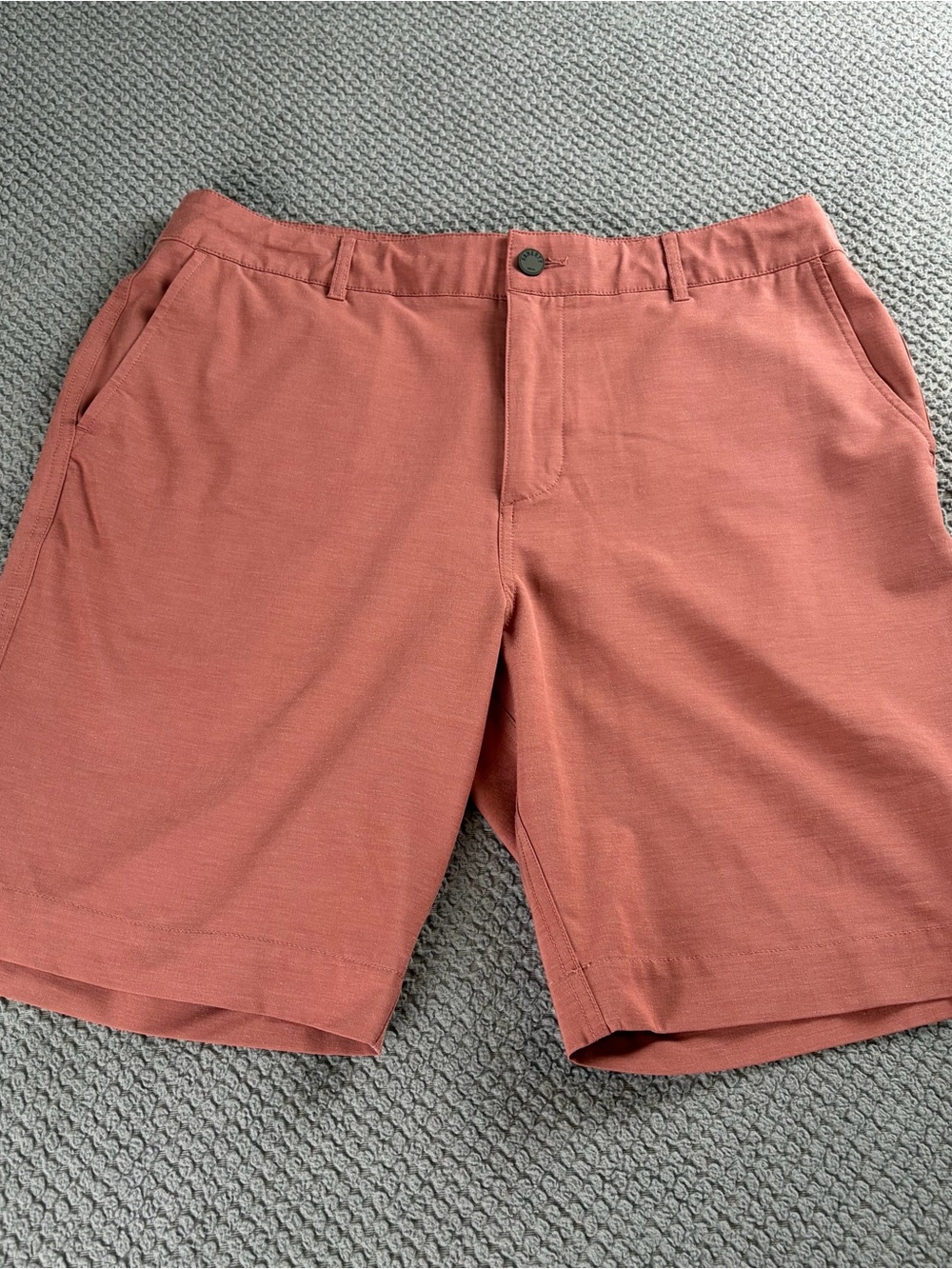 Faherty Men's All day shorts 34 pink salmon